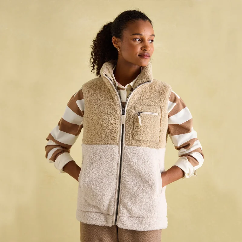 Women's Vest for Quick and Easy Styling-Joules Ladies Mallory Gilet