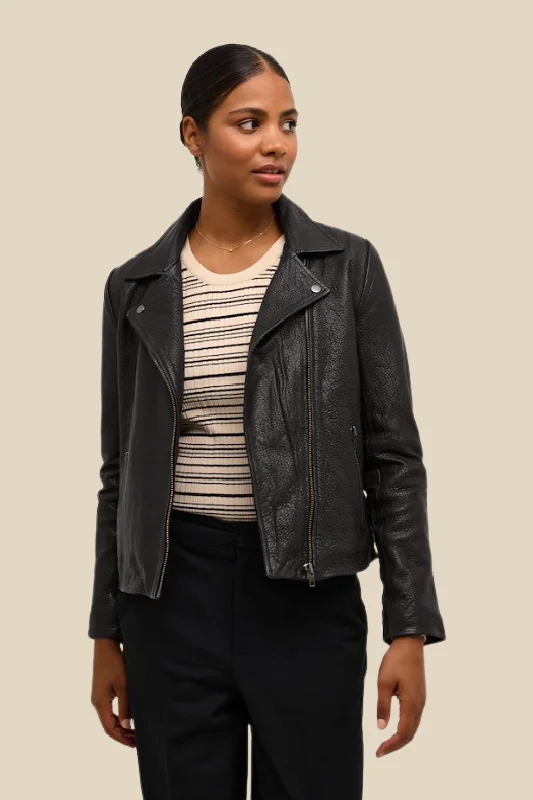 Women's Leather Jacket for Fashionistas-Julia Leather Jacket
