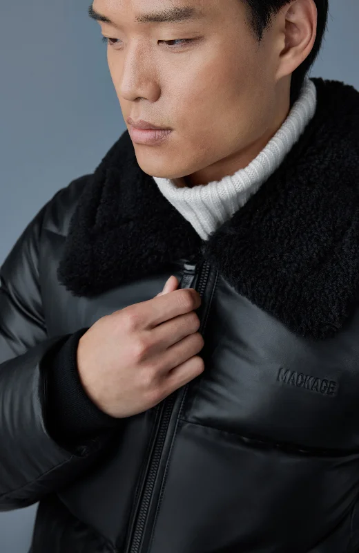 Women's Leather Jacket for Street Style-KYRIE