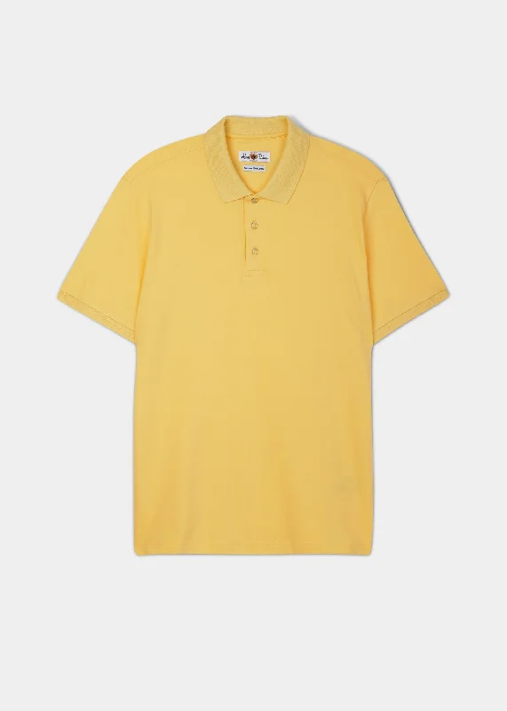 Women's Classic Polo Shirts for Office -Lakeshore Pique Polo Shirt In Lemon