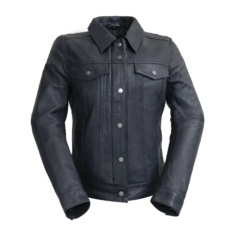 Women's Leather Jacket for Everyday Elegance-Madison - Women's Fashion Leather Jacket Women's Leather Jacket for Everyday Elegance-Madison - Women's Fashion Leather Jacket