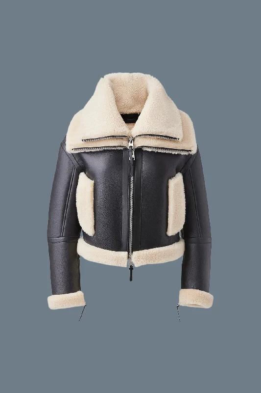 Women's Leather Jacket for Winter Fashion-PENELOPA