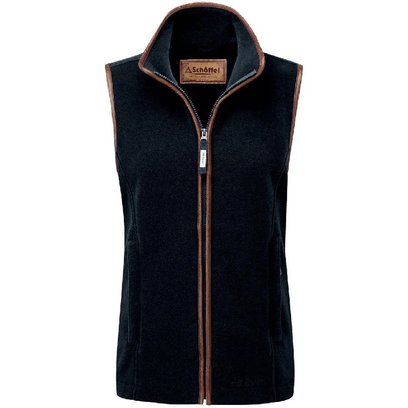 Women's Vest for Customizable Look-Schoffel Ladies Lyndon Fleece Gilet