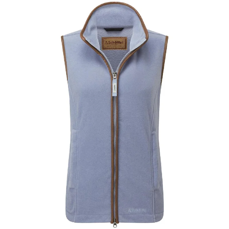 Women's Vest for Workouts-Schoffel Ladies Lyndon Fleece Gilet