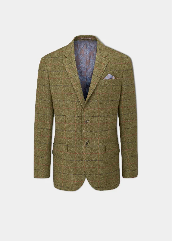Women's Blazers for Fashionistas -Surrey Tweed Lined Blazer In Meadow - Regular Fit Women's Blazers for Fashionistas -Surrey Tweed Lined Blazer In Meadow - Regular Fit