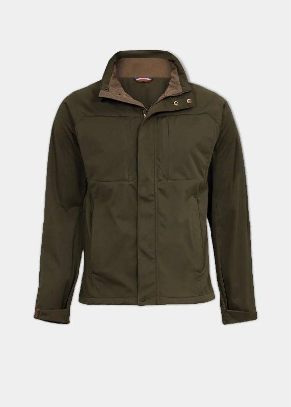 Women's Jackets for Summer Evenings-Westermoor Women's Softshell Jacket In Olive