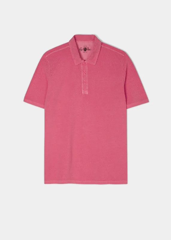 Stylish Women's Polo Shirts for Everyday -Weymouth Washed Effect Polo Shirt In Calypso Stylish Women's Polo Shirts for Everyday -Weymouth Washed Effect Polo Shirt In Calypso