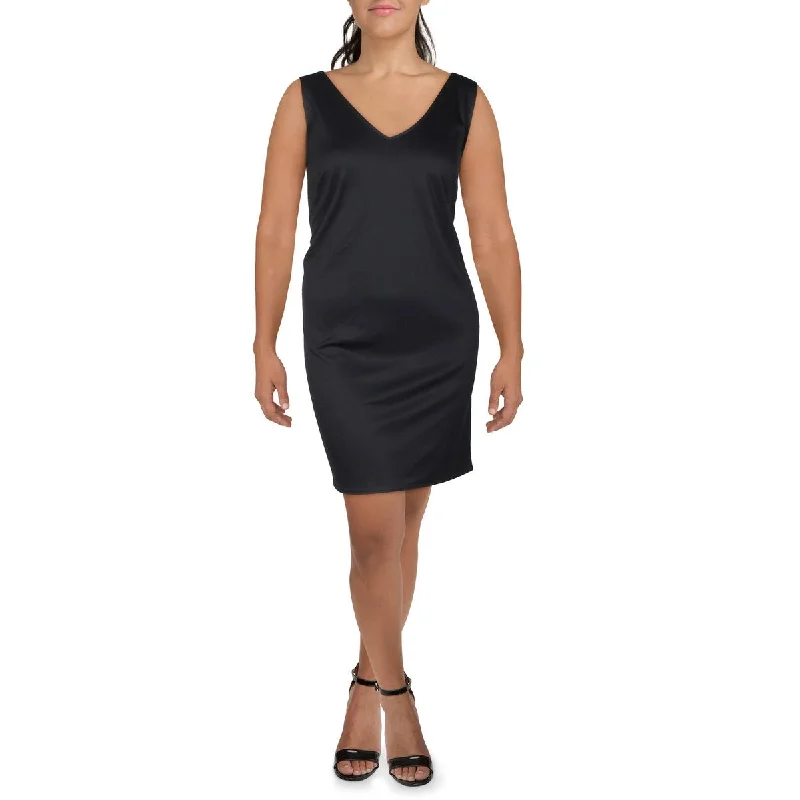Slip Dress for Romantic Night Out -Satin Slip Dress with Lace-up Sides -B&A by Betsy and Adam Womens Plus Sleeveless Mini Slip Dress Slip Dress for Romantic Night Out -Satin Slip Dress with Lace-up Sides -B&A by Betsy and Adam Womens Plus Sleeveless Mini Slip Dress