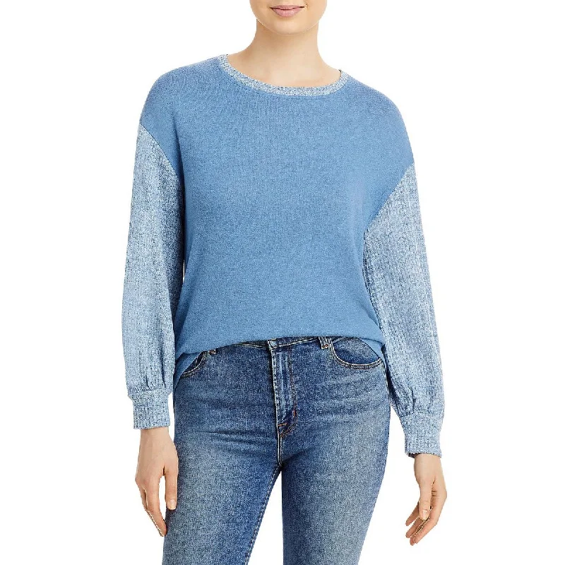 Women's Pullover with Vibrant Color -Cupio Blush Womens Crochet Tie-Neck Pullover Top Women's Pullover with Vibrant Color -Cupio Blush Womens Crochet Tie-Neck Pullover Top