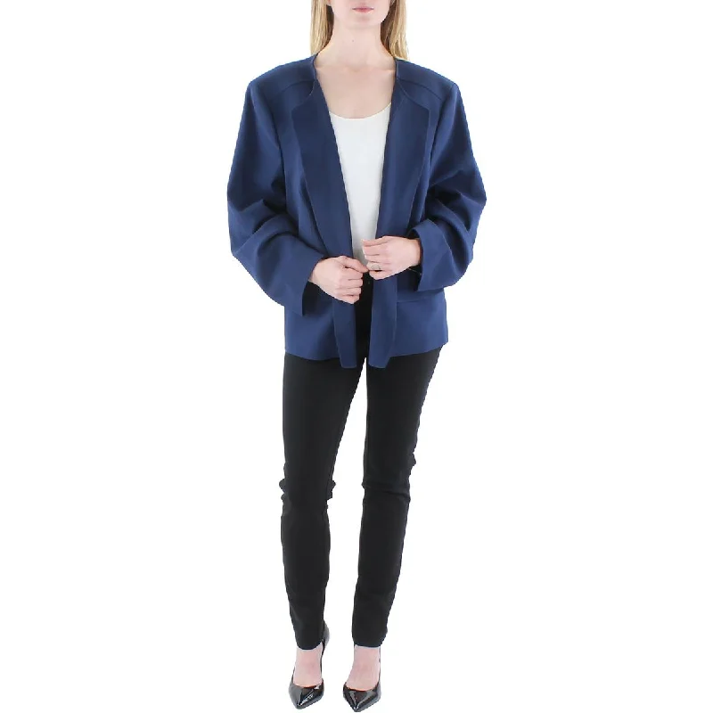 Women's Wool Checkered Blazers for Fall -Le Suit Womens Plus Suit Separate Office Open-Front Blazer Women's Wool Checkered Blazers for Fall -Le Suit Womens Plus Suit Separate Office Open-Front Blazer