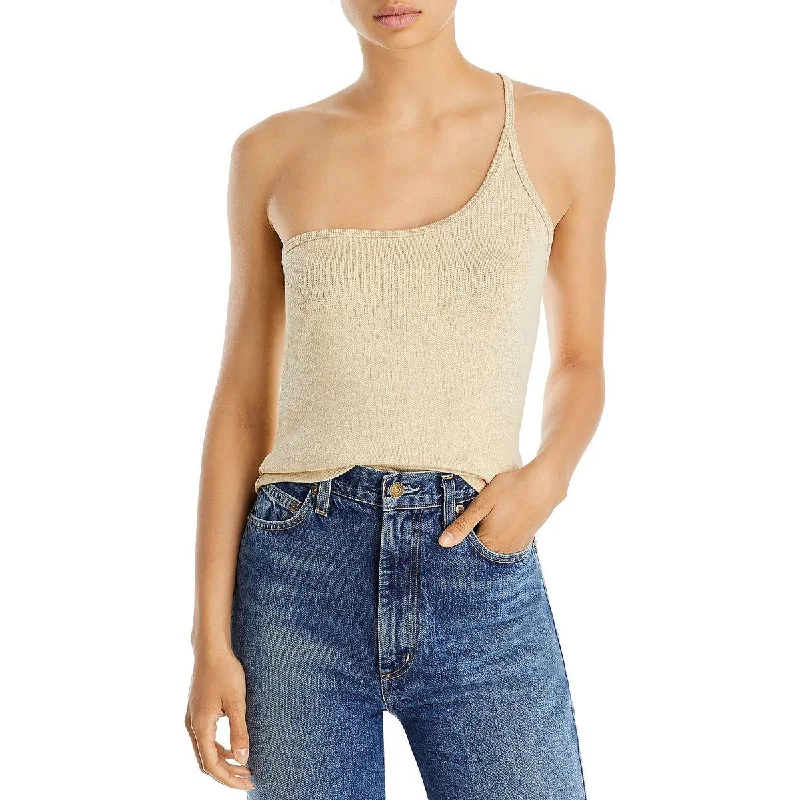 Women's Camisoles with Adjustable Fit -LNA Clothing Womens One-shoulder Casual Cami
