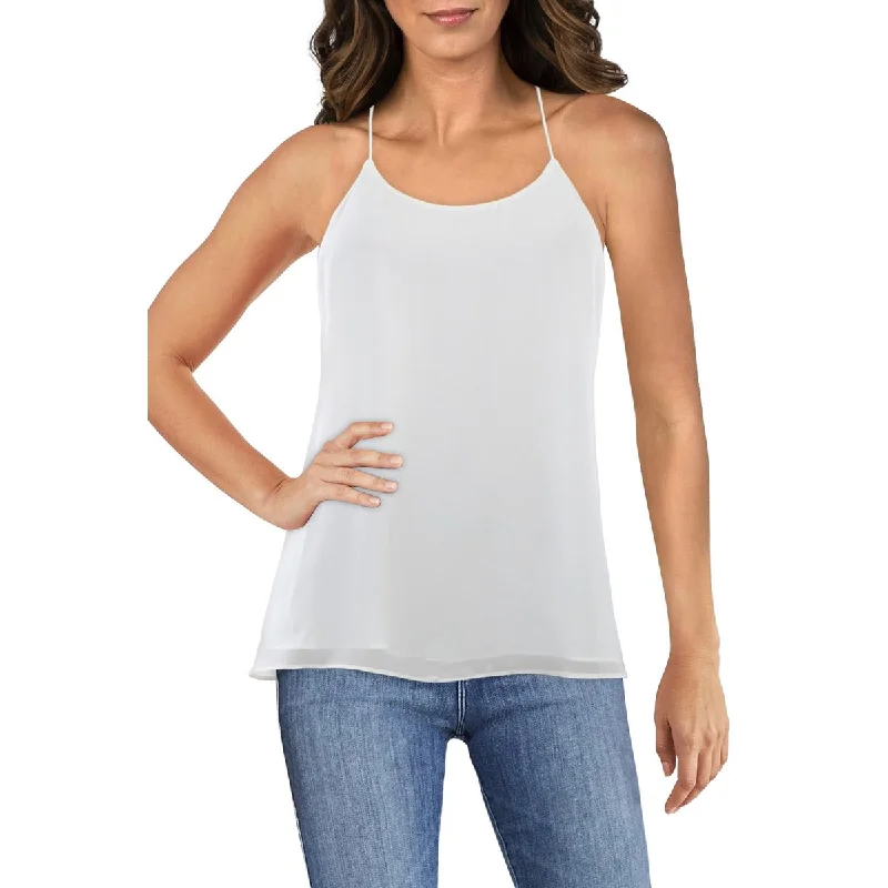 Women's Cozy Tank Tops for Cold Days -Naked Zebra Womens Shell Office Cami