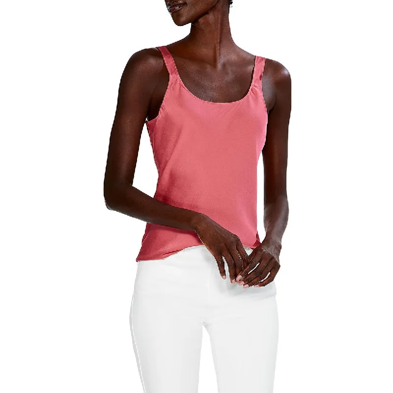 Women's Tank Tops for Running and Yoga -Nic + Zoe Womens Square Neck Sleeveless Cami
