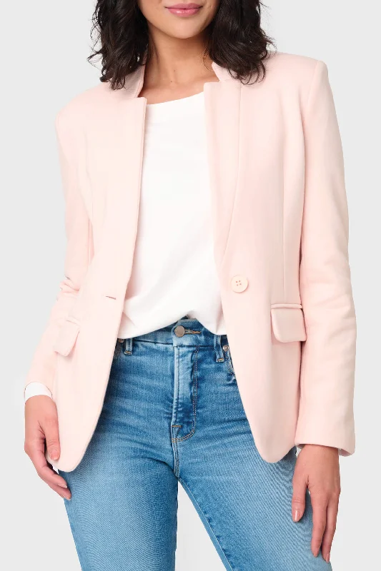 Women's Plaid Tailored Blazers -Notch Collar Blazer
