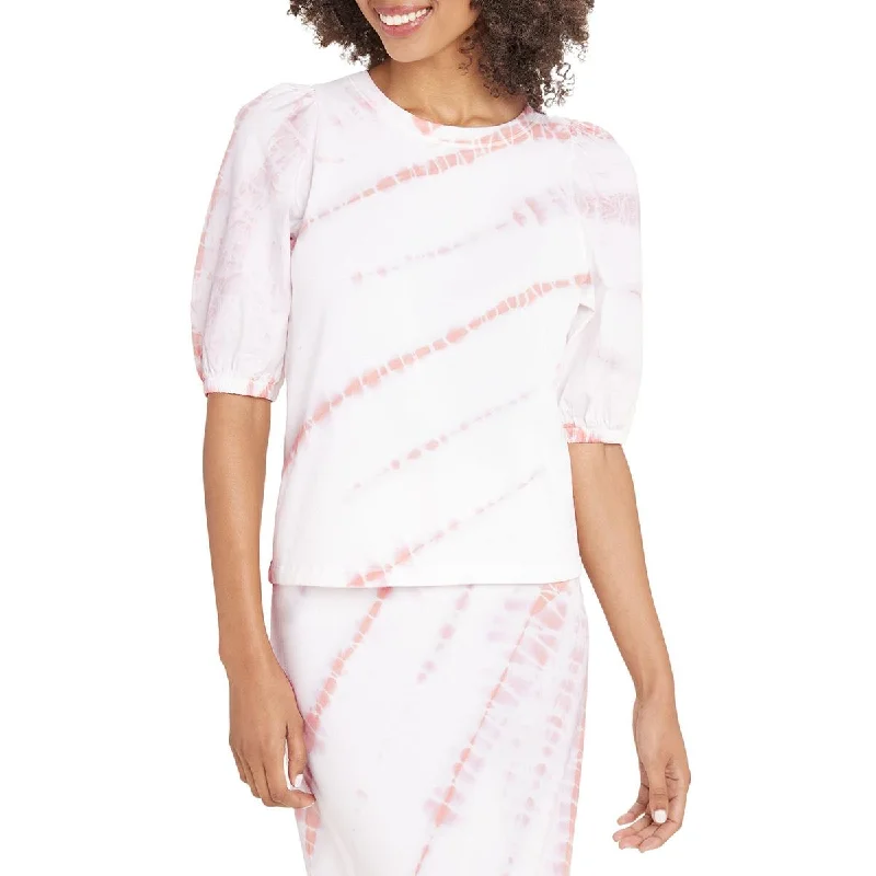 Women's Pullover for Winter Style -Splendid Womens Celeste Tie Dye Puff Sleeve Pullover Top Women's Pullover for Winter Style -Splendid Womens Celeste Tie Dye Puff Sleeve Pullover Top