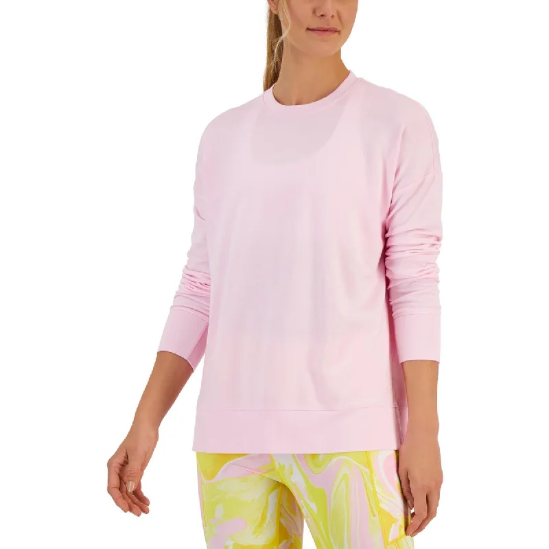 Women's Printed Tops -Charter Club Womens Linen Lace-Up Blouse