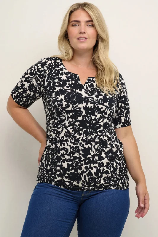 Women's Oversized Shirts -Kaffe Curve KCilise Blouse