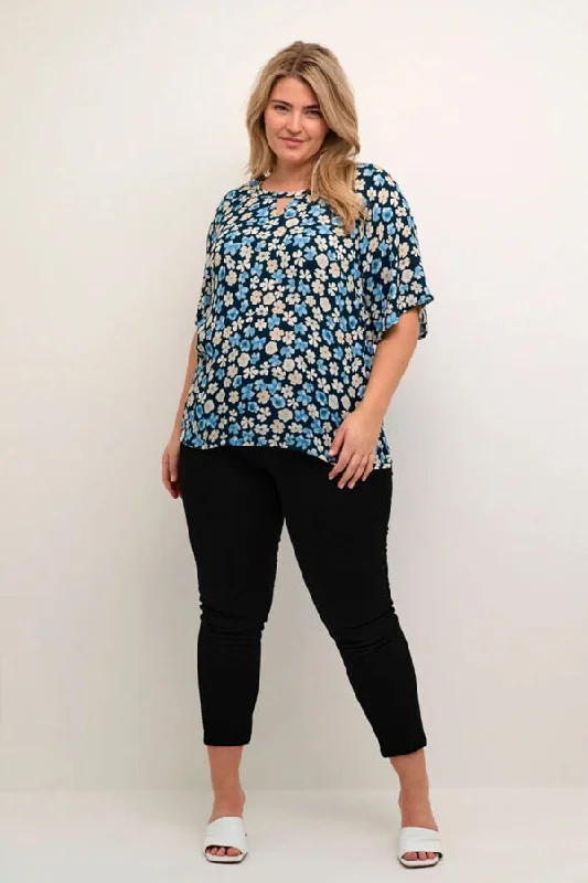 Women's Smart Shirts -Kaffe Curve KCtiri Blouse