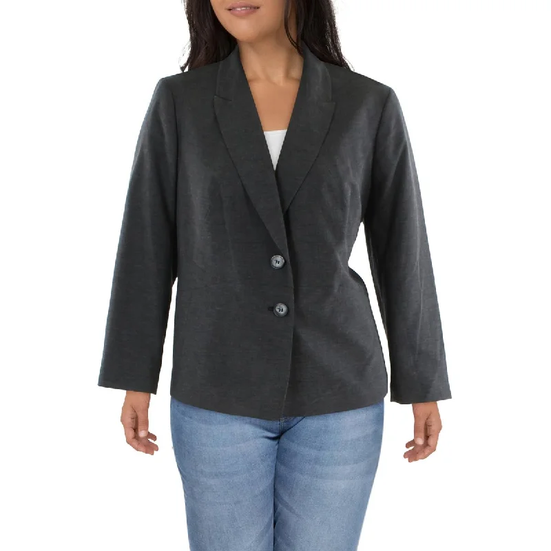 Women's Blazers for Night Out -Le Suit Womens Plus Woven Fitted Two-Button Blazer