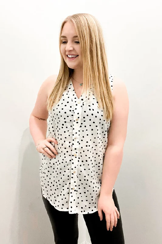 Women's Casual Tops and Blouses -Point Zero Marina Sleeveless Blouse