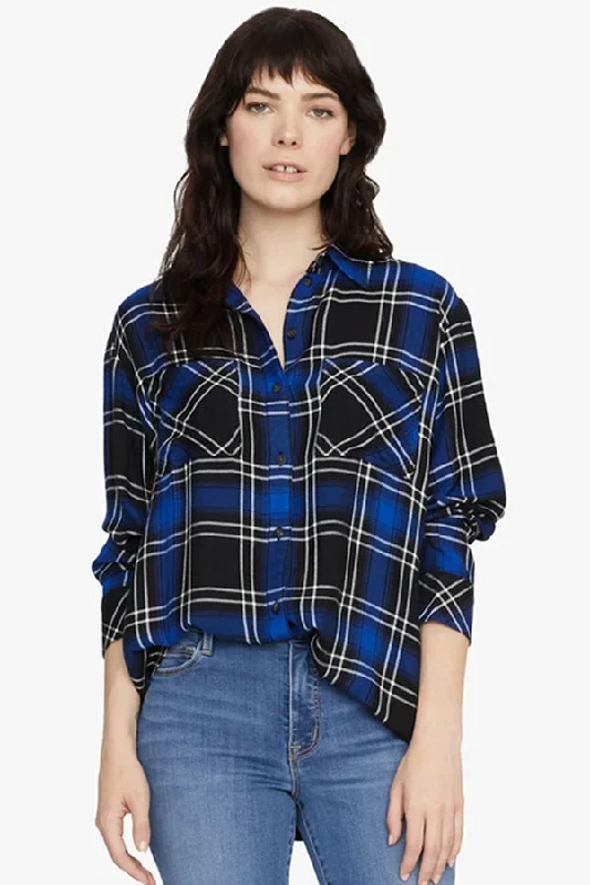 Women's Formal Work Shirts -Sanctuary New Generation Boyfriend Blouse