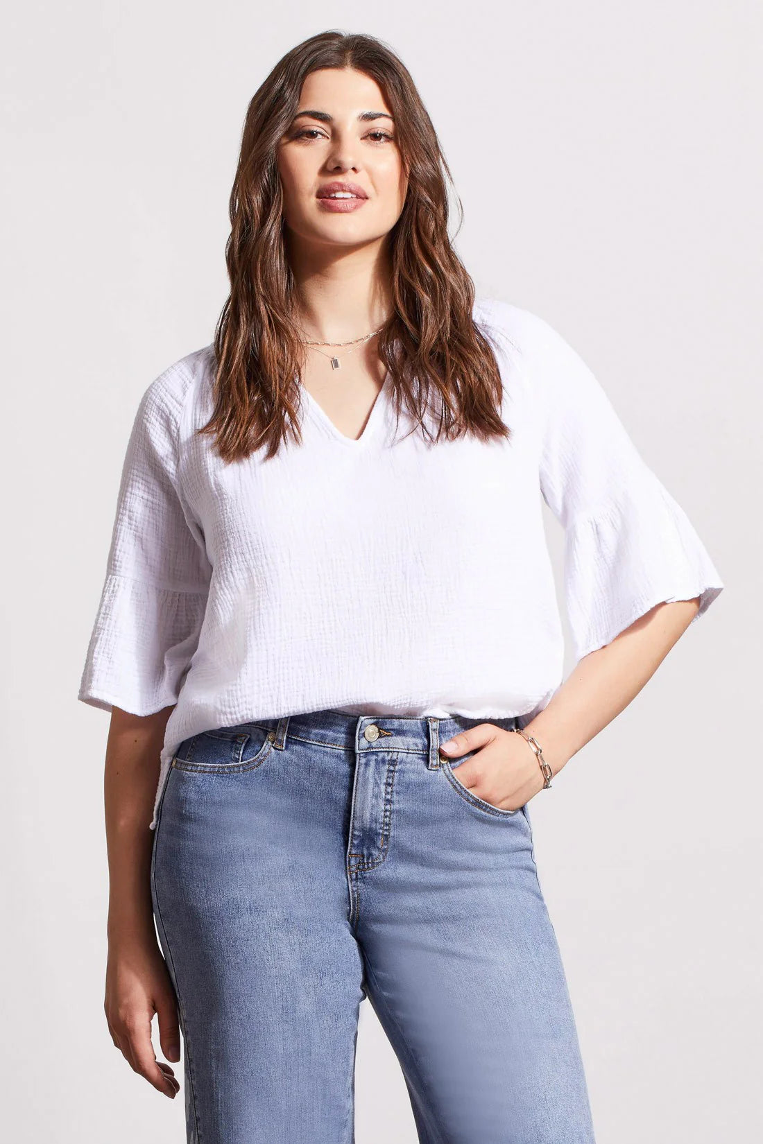 Women's Casual Shirts -Tribal Raglan Sleeve Blouse