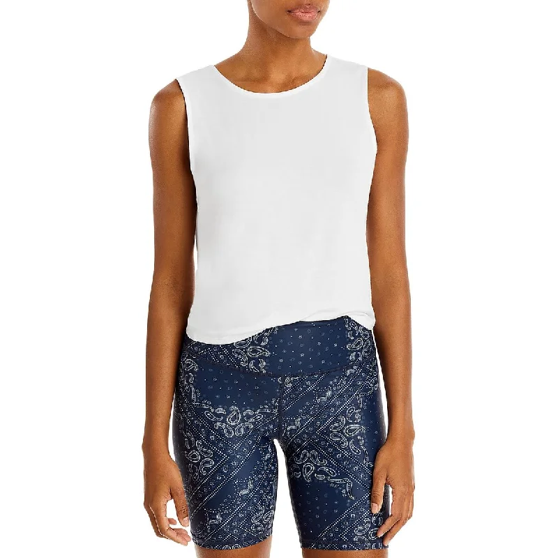 Women's Trendy Camis with Modern Look -Aqua Womens Knit Casual Tank Top