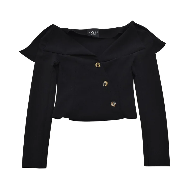 Women's Vintage Style Blazers -A.W.A.K.E Mode Blazer - Women's 36