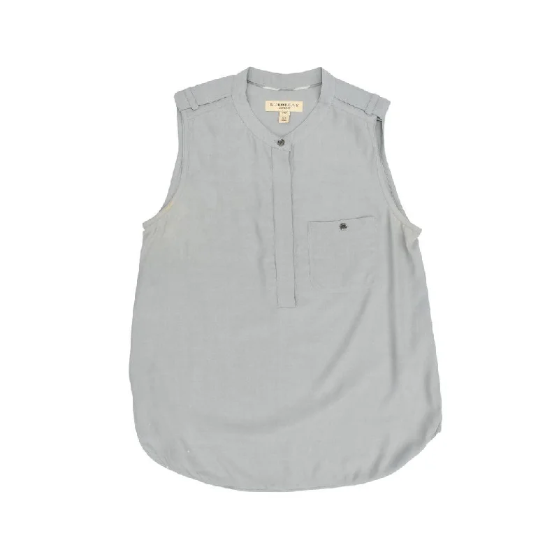 Women's White Button-down Shirts -Burberry Blouse - Women's 6