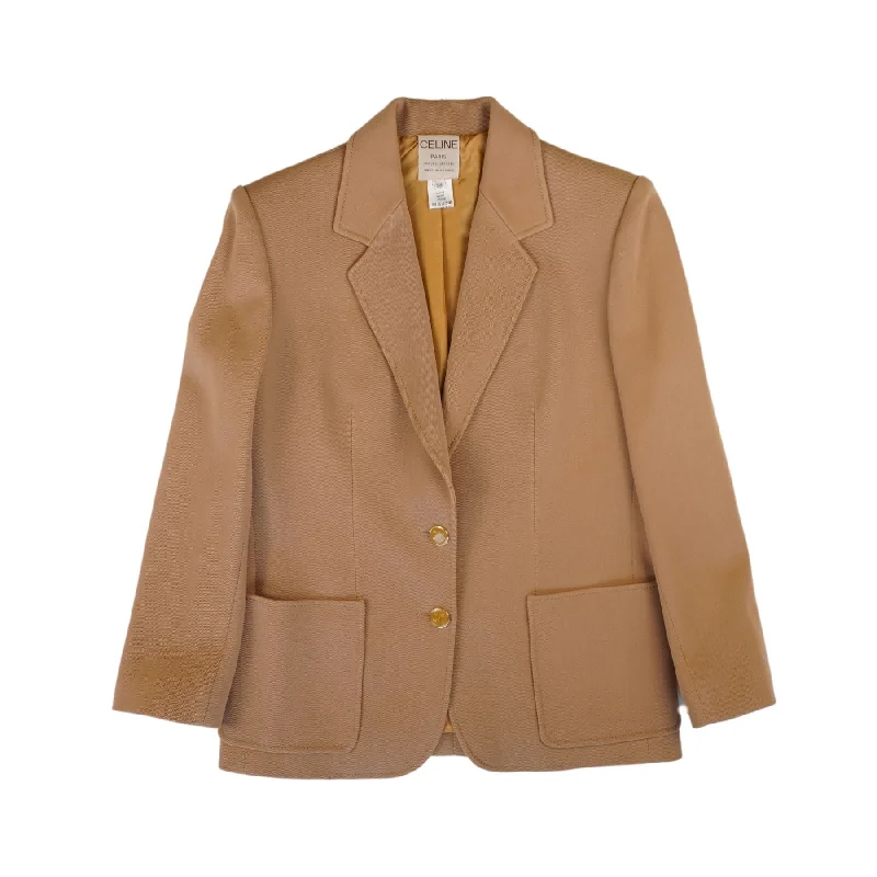 Women's Cozy Knitted Blazers -Celine Camel Blazer - Women's 38