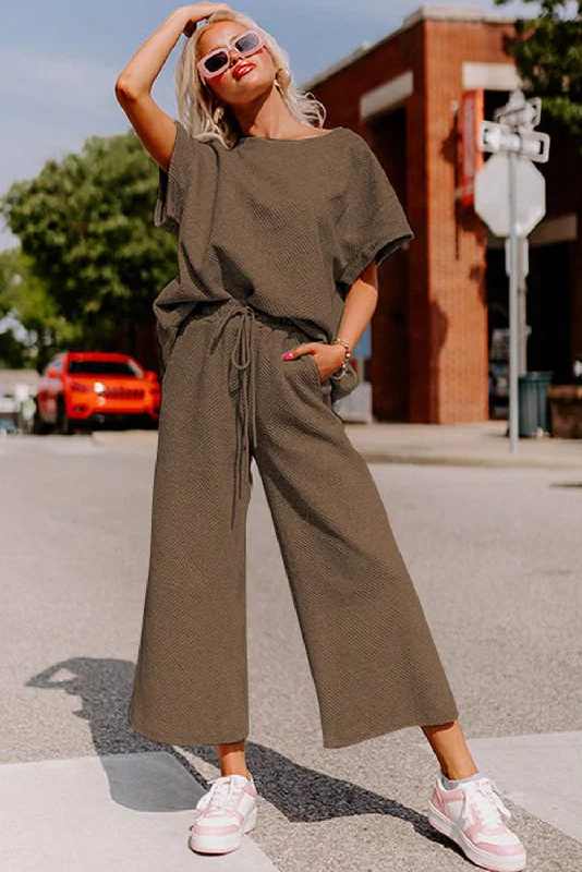 Women's Sweater Set with Skirt -Comfy Knit Set for Women