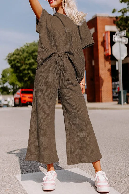 Stylish Women's Sweater Set -Knitted Set for Daytime Wear