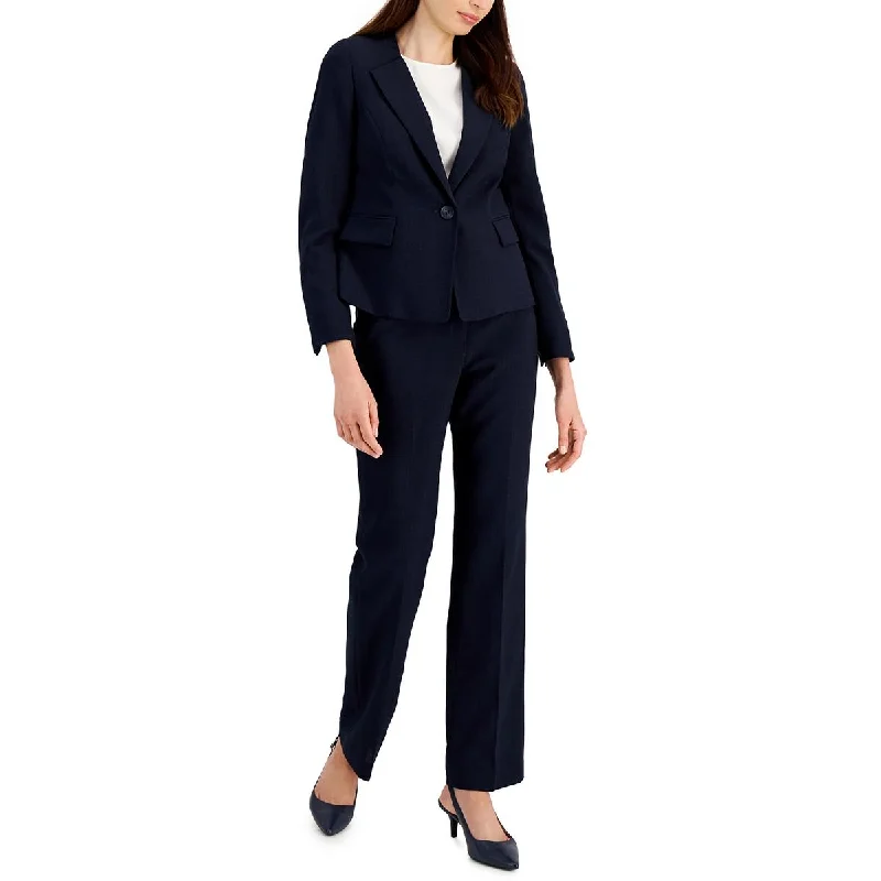 Women's Plus Size Blazers -Le Suit Womens Office Business One-Button Blazer
