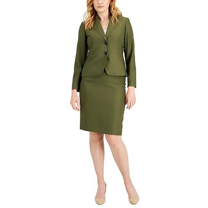 Women's Black Button-up Blazers -Le Suit Womens Petites Notch Collar Professional Two-Button Blazer Women's Black Button-up Blazers -Le Suit Womens Petites Notch Collar Professional Two-Button Blazer