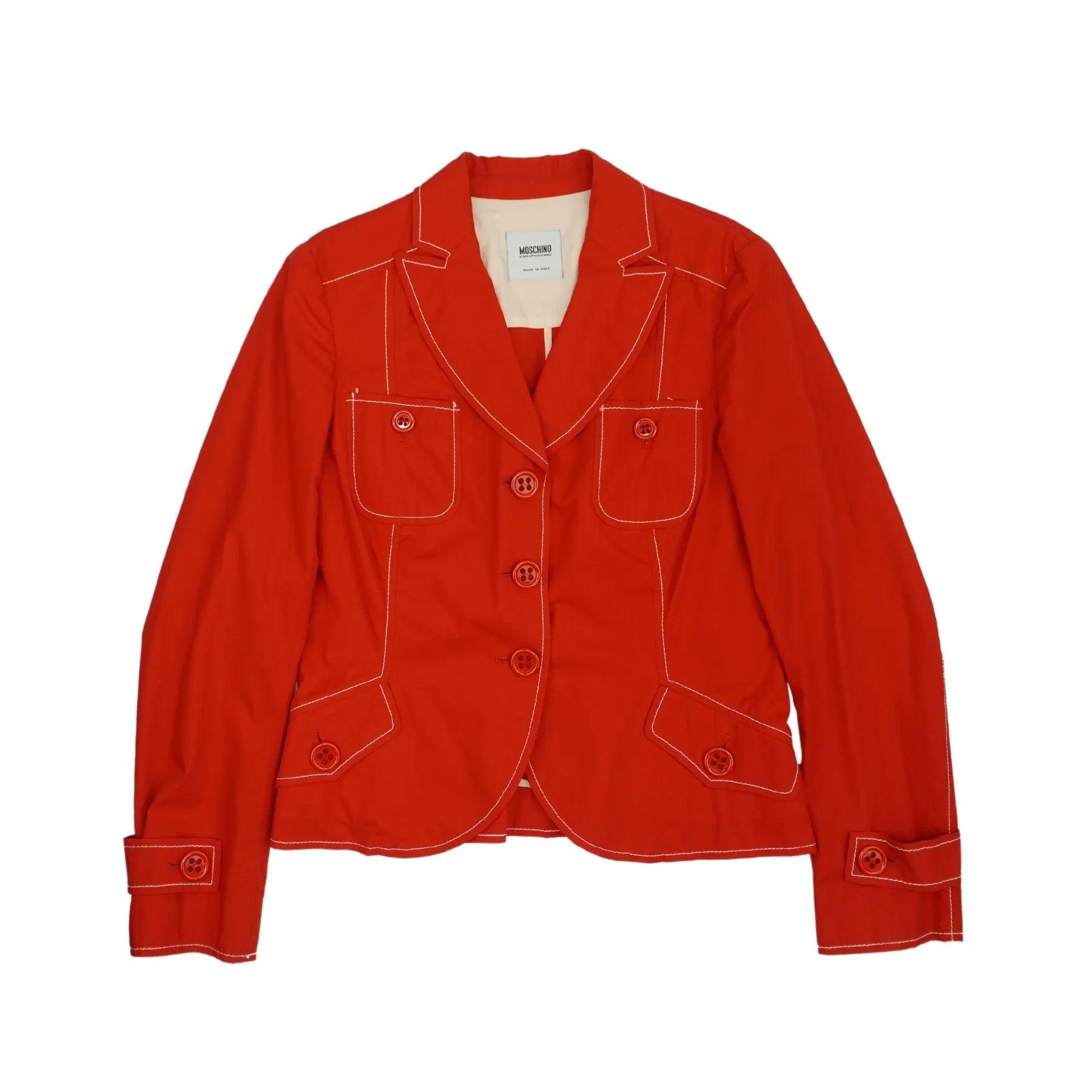 Women's Blazers with Unique Prints -Moschino Blazer - Women's M
