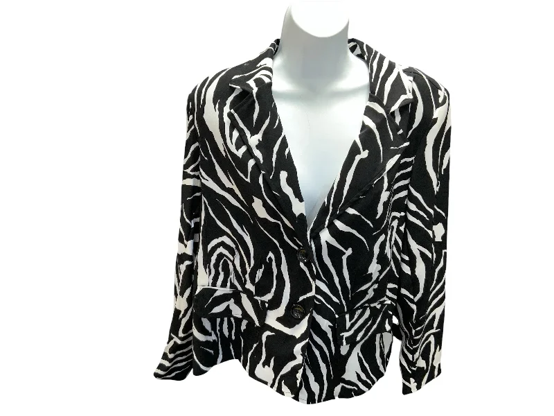 Women's Blazers for Sophisticated Look -Notations Women's Blazer Black PXL