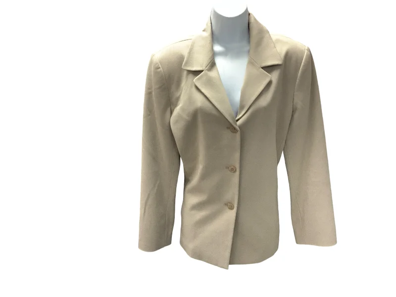 Women's Cozy Blazers -Rafaella Women's Blazer Tan 12