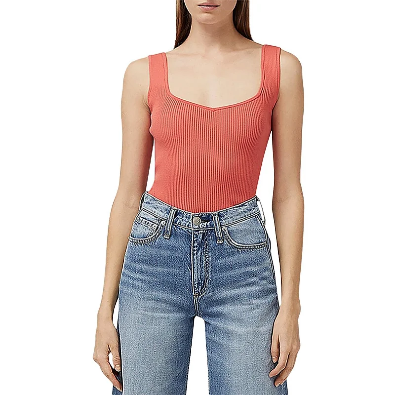 Women's Camisoles for Relaxed Comfort -Rag & Bone Womens Asher Ribbed  Tank Top