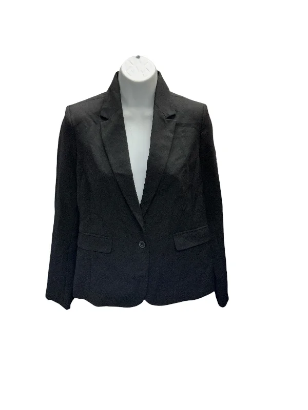 Women's Houndstooth Blazers -Worthington Women's Blazer Black PM