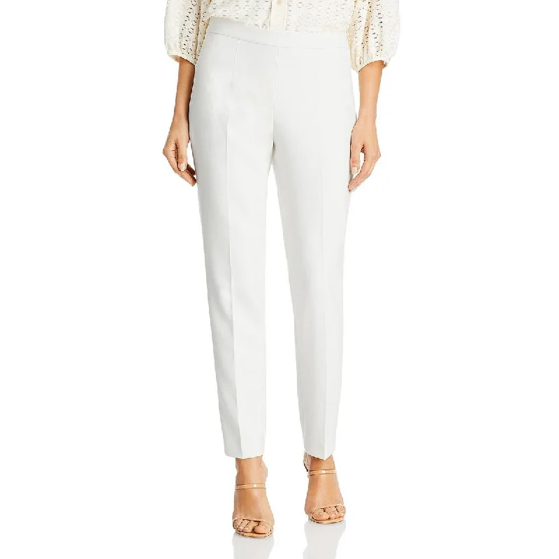 Women's Formal Trousers-Boss Womens Tiluna Creased High Rise Dress Pants