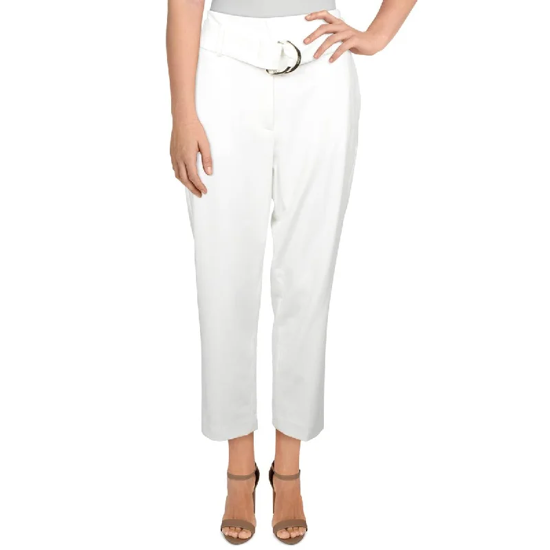 Women's Elastic Waist Suit Pants-DKNY Womens High Waisted Formal Dress Pants