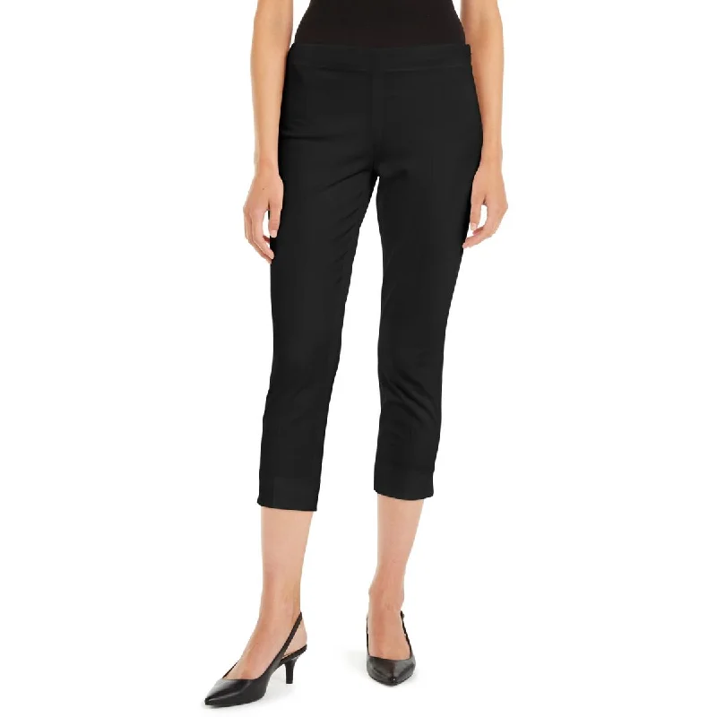 Women's Elegant Suit Pants-Elie Tahari Womens Juliette Capri Flat Front Dress Pants