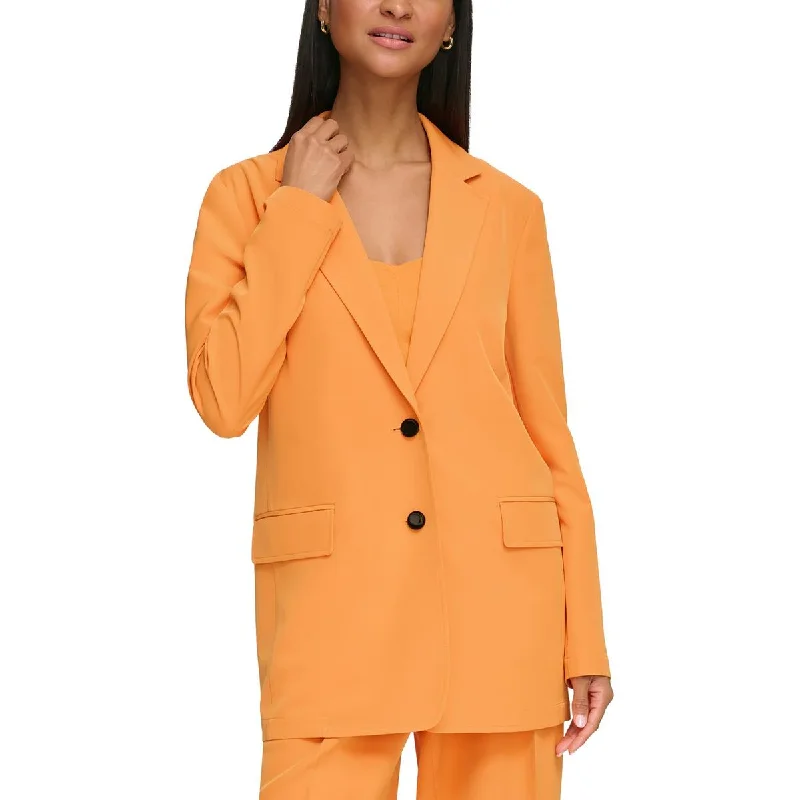 Women's Military-style Blazers -Karl Lagerfeld Paris Womens Oversized Suit Separate Two-Button Blazer Women's Military-style Blazers -Karl Lagerfeld Paris Womens Oversized Suit Separate Two-Button Blazer