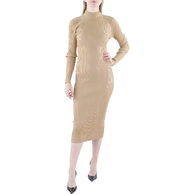Women's Sweaterdress with Cable Knit Sleeve -Vero Moda Womens Willow Knit Mock Neck Sweaterdress Women's Sweaterdress with Cable Knit Sleeve -Vero Moda Womens Willow Knit Mock Neck Sweaterdress
