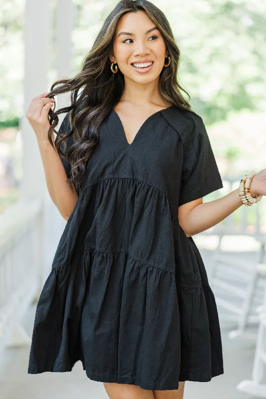 Doll Dress for My Life Dolls -It Could Be You Black Babydoll Dress