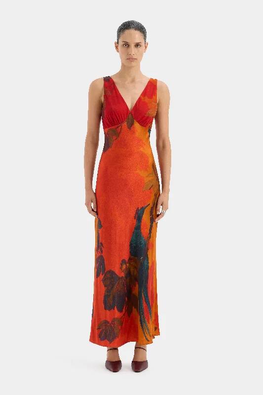 Soft Silk Satin Slip Dress for Spring -Silk Satin Slip Dress for Evening Events -Lush V Neck Slip Dress Soft Silk Satin Slip Dress for Spring -Silk Satin Slip Dress for Evening Events -Lush V Neck Slip Dress