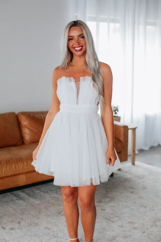 Doll Dress with Glitter -Addison Babydoll Dress