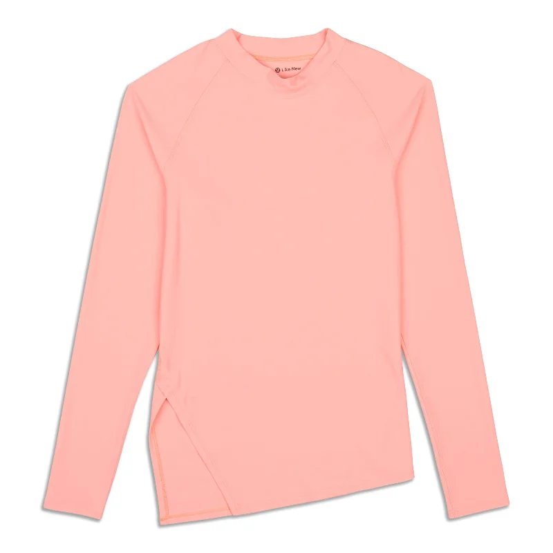 Women's T-shirt with Long Sleeves -Asymmetrical Tennis Long Sleeve Shirt - Resale