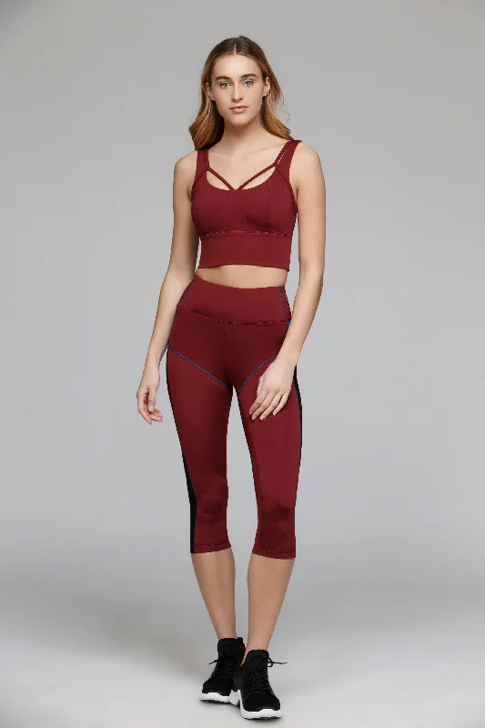 Women's Floral Print Tank Tops -Athens Cropped Tank Top