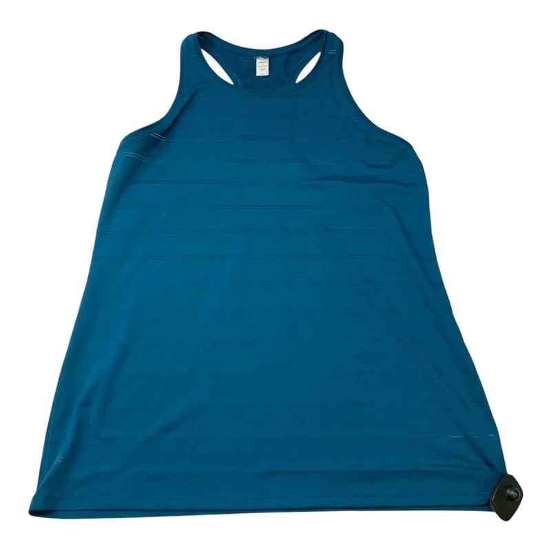 Women's Sleeveless Tank Tops for Everyday Wear -Athletic Tank Top By Athleta In Blue, Size: L